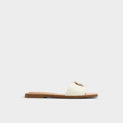 White Tidella White Women's Flats - Slide sandal | Aldo