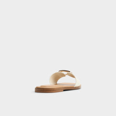 White Tidella White Women's Flats - Slide sandal | Aldo