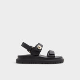 Black Linette Black Women's Footbed sandals - Footbed sandal, Footbed sandal | Aldo