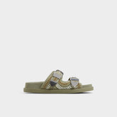 Khaki Bohodream Khaki Women's Footbed sandals - Footbed sandal | Aldo