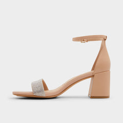 Bone Pristine in Bone - Strappy sandal, Block heel | Aldo