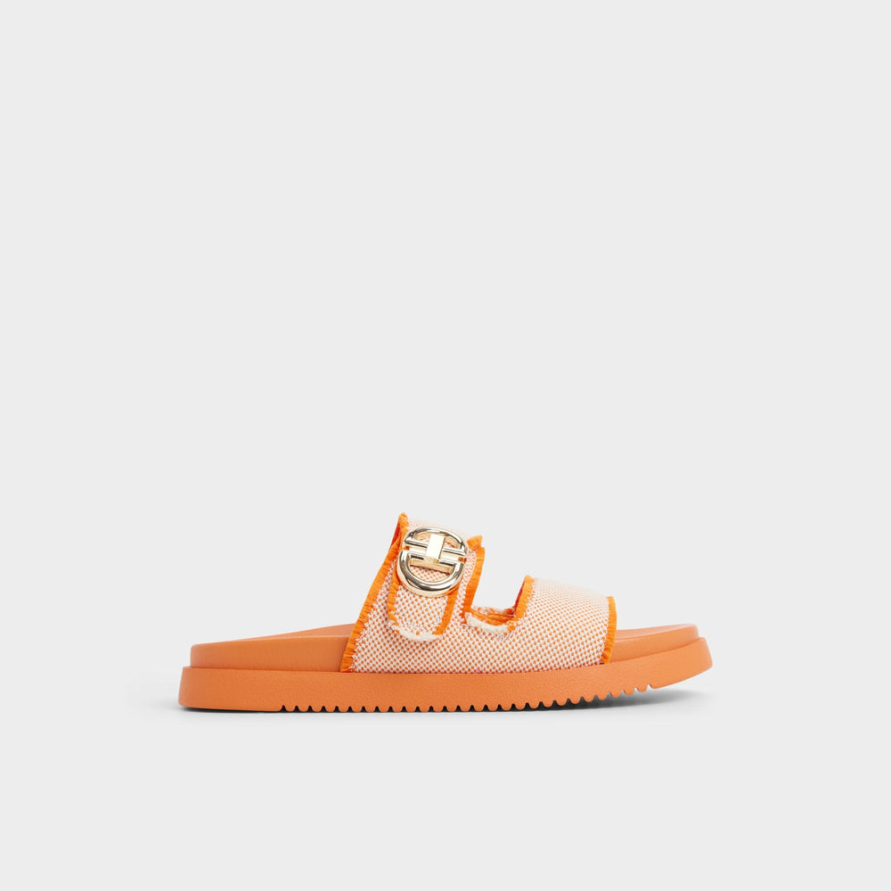 Orange Daisymae Orange Women's Footbed sandals - | Aldo