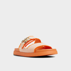 Orange Daisymae Orange Women's Footbed sandals - | Aldo