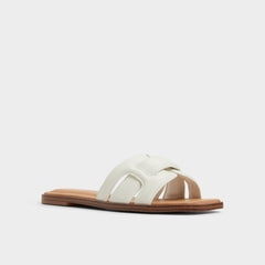 White Eleny White Women's Flats - Slide sandal | Aldo