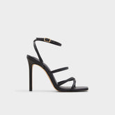 Black Galoi Black Women's Strappy sandals - Strappy heeled sandal | Aldo