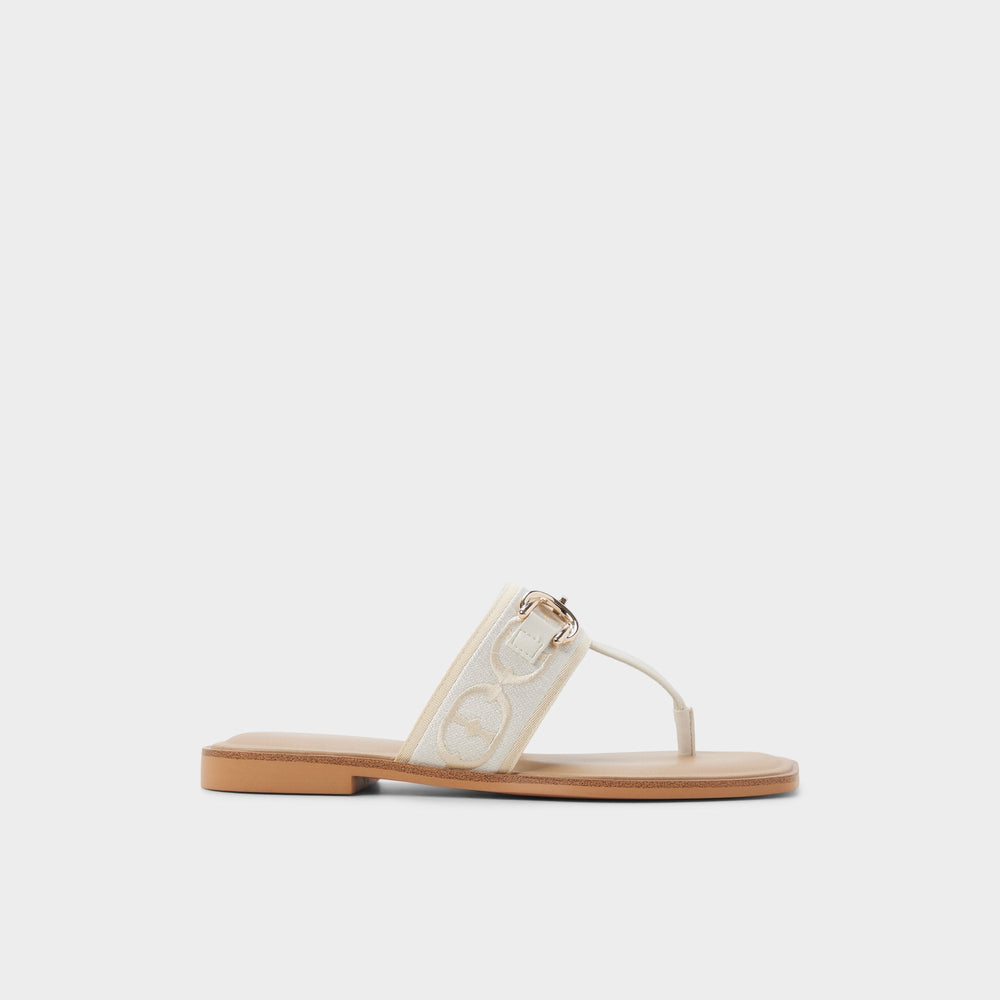 White/Bone Coralynna in White Bone 14053516 - T-strap sandal | Aldo