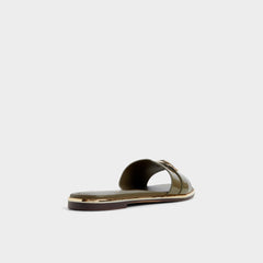 Other green Darlina Other Green Women's Flats - Slide sandal | Aldo