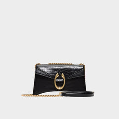 Black overflow Fortunaax in Black Overflow - Crossbody bag | Aldo