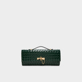 Dark green Rouxx in Dark Green - Clutch | Aldo