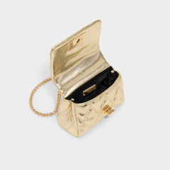 Gold Ledia Gold Women's Iridescent metallics - Crossbody bag | Aldo