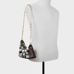 Dark Brown Coastalgemm in Dark Brown - Shoulder bag | Aldo