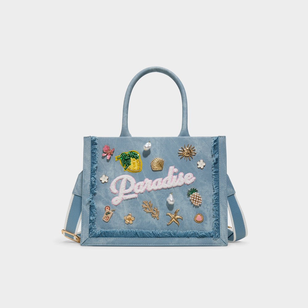 Denim Paradisetotee in Denim - Satchel bag | Aldo