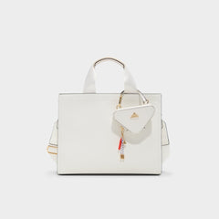White Mtl72toteex White Women's Tote & Satchel bags - Satchel bag | Aldo