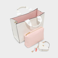 White Mtl72toteex White Women's Tote & Satchel bags - Satchel bag | Aldo