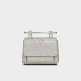 Silver Blingchic Silver Women's Clutches & Evening bags - Top handle bag | Aldo
