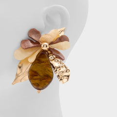 Light brown Paolla in Light Brown - Statement earrings | Aldo