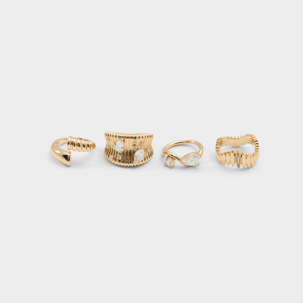 Gold/clear multi Alexxe in Gold Clear Multi - Ring | Aldo