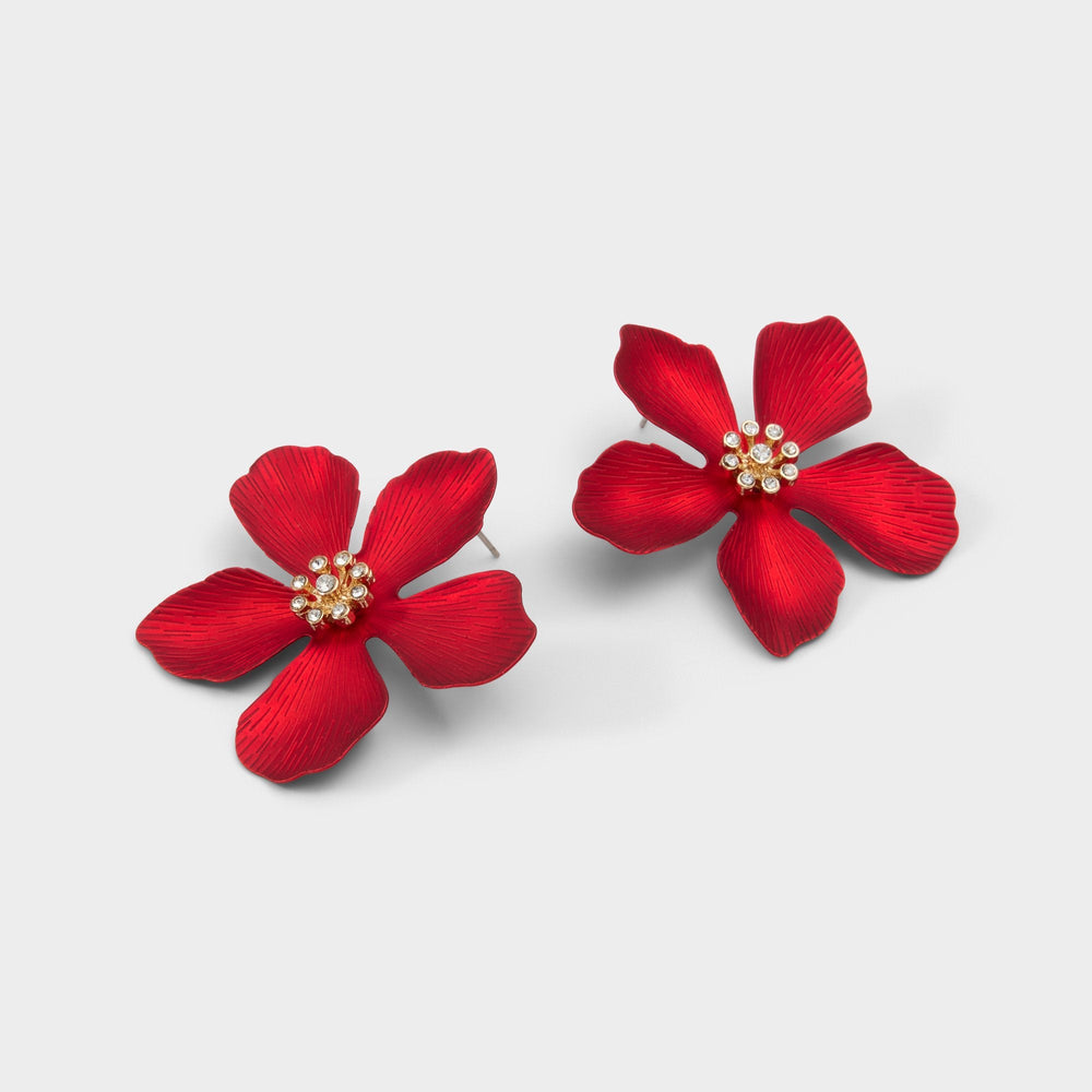 Red Maflorra in Red - Statement earrings | Aldo