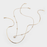 Gold/clear multi Teardrop Gold/Clear Multi Women's Necklaces - Necklace | Aldo