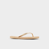 Gold Aloomba Gold Women's Flats - Flip flop | Aldo