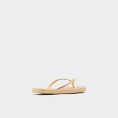 Gold Aloomba Gold Women's Flats - Flip flop | Aldo