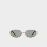 Gold Unirerin Gold Women's Round - Round sunglasses | Aldo