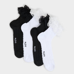 White Lacefrills White Women's Socks - Socks | Aldo