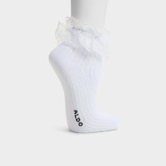 White Lacefrills White Women's Socks - Socks | Aldo