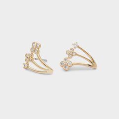 Gold/Clear Multi Asieweth Gold/Clear Multi Women's Earrings - Earrings | Aldo