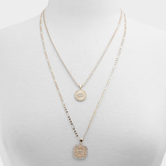 Gold/Clear Multi Naewin Gold/Clear Multi Women's Necklaces - Layered necklace | Aldo