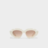 White Caumasee White Women's Cat eye - Cat eye sunglasses | Aldo