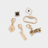 Black/Gold Multi Wildcard in Black Gold Multi - Shoe charms | Aldo
