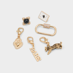 Black/Gold Multi Wildcard in Black Gold Multi - Shoe charms | Aldo