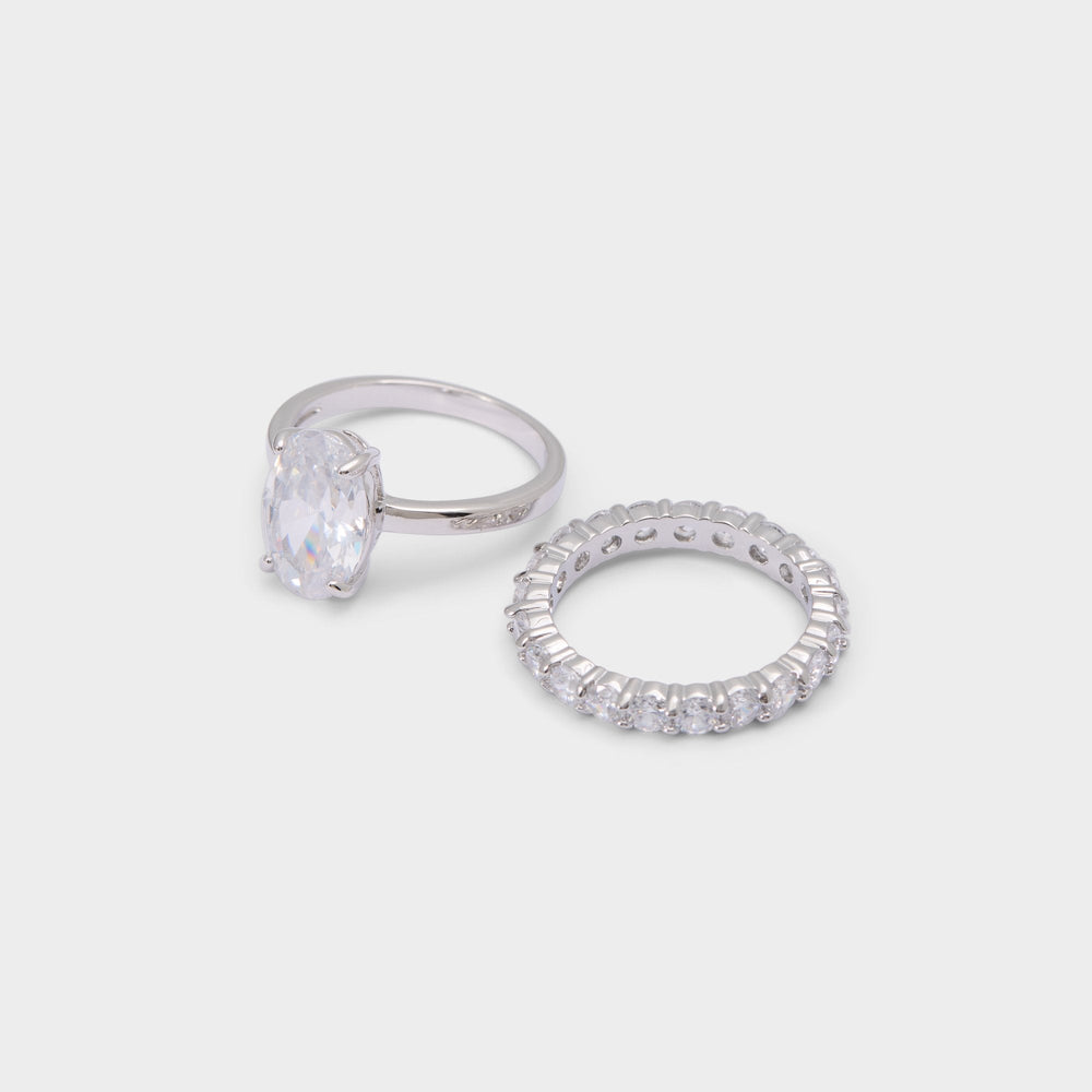 Silver/clear multi Ovalsparkles in Silver Clear Multi - Ring | Aldo