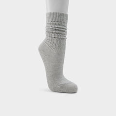 Grey Slouchie in Grey - Socks | Aldo