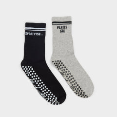 Grey Pilatesclub in Grey - Pilates socks | Aldo