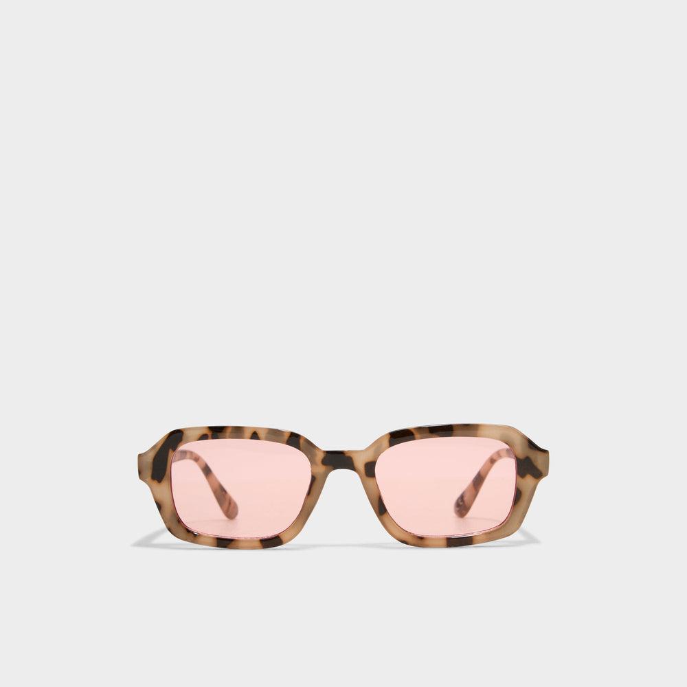 Medium Beige Desnix Medium Beige Women's Square - Rectangle sunglasses | Aldo