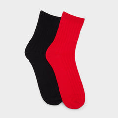 Red Luxecrew in Red - Socks | Aldo
