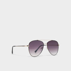 Black/Gold Multi Arilicanx Black/Gold Multi Women's Aviator - Aviator sunglasses | Aldo