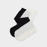 Black/White Sleekstep in Black White - Knee high socks | Aldo
