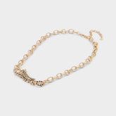 Black/gold multi Panthere in Black Gold Multi - Pendant necklace | Aldo