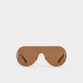 Brown Agrocan Brown Women's Shield - Shield sunglasses | Aldo