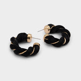 Black/gold multi Twists in Black Gold Multi - Hoop earrings | Aldo