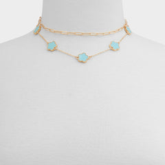 Turquoise Feelinblue Turquoise Women's Necklaces - Layered necklace | Aldo