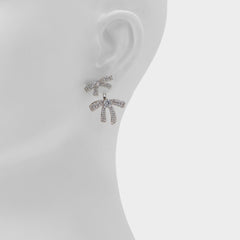 Silver/clear multi Bows in Silver Clear Multi - Earrings | Aldo