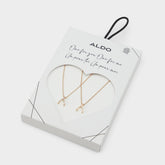 Gold/Clear Multi Makeawish Gold/Clear Multi Women's Necklaces - Gift set | Aldo