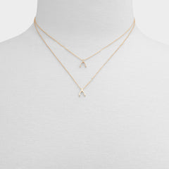 Gold/Clear Multi Makeawish Gold/Clear Multi Women's Necklaces - Gift set | Aldo