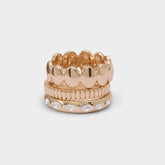 Gold/clear multi Bublle in Gold Clear Multi - Stackable rings | Aldo
