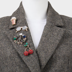 Red Chillvibes in Red - Decorative brooch | Aldo