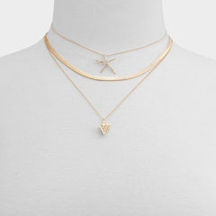Gold/Clear Multi Seascharms Gold/Clear Multi Women's Necklaces - Layered necklace | Aldo
